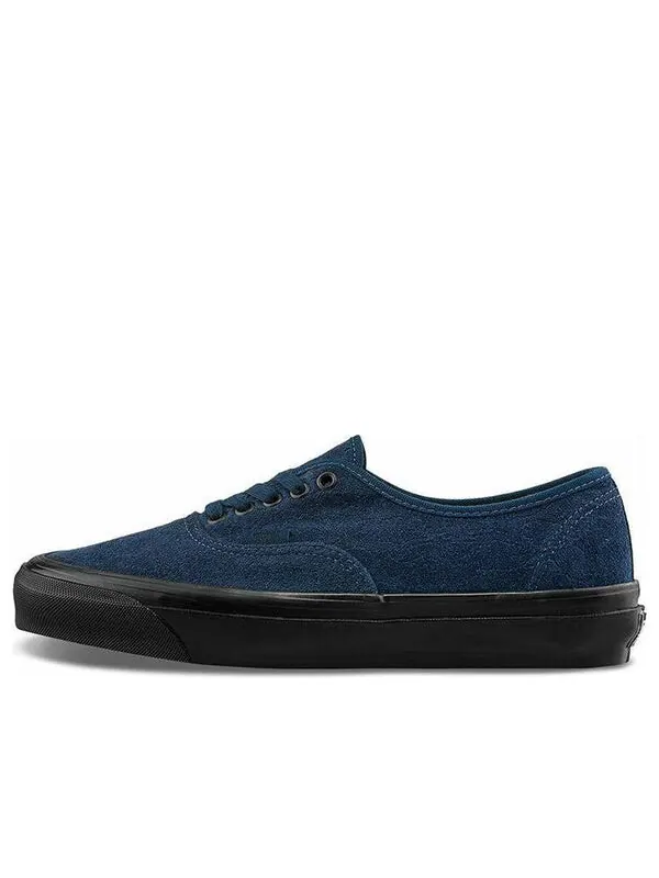 Кроссовки og authentic lx 'velvet emboidery - leopard dress blues' Vans — изображение 1 из 4, синий