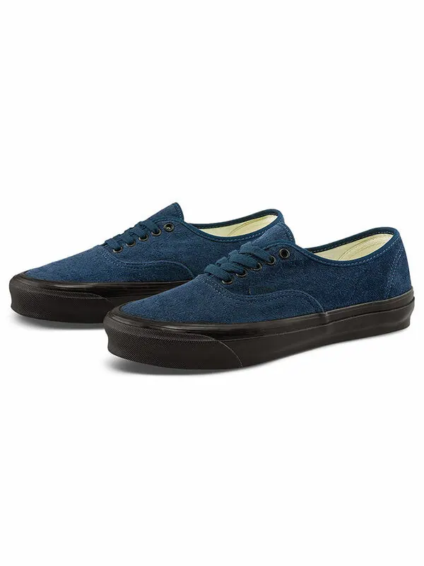 Кроссовки og authentic lx 'velvet emboidery - leopard dress blues' Vans — изображение 2 из 4, синий