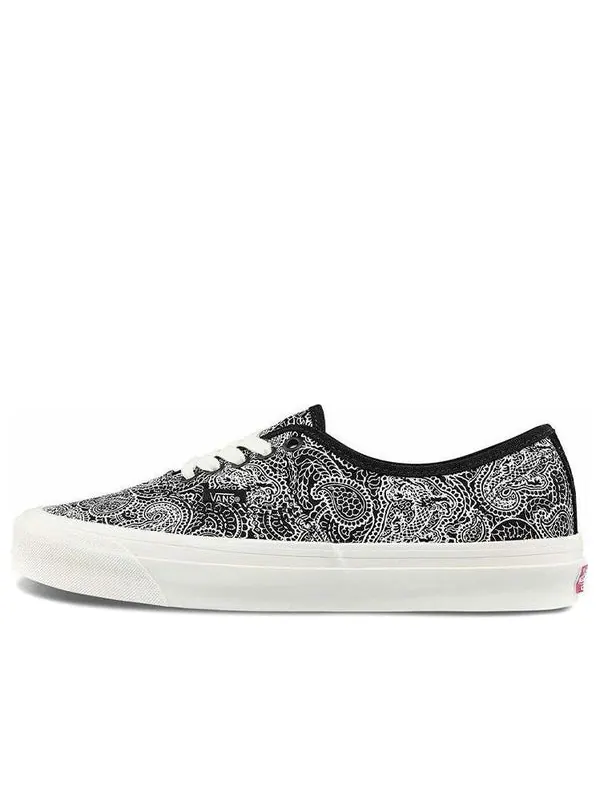 Кроссовки og authentic lx 'black white' Vans — изображение 1 из 4, черный/белый