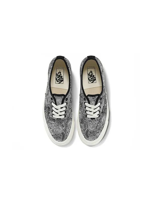 Кроссовки og authentic lx 'black white' Vans — изображение 3 из 4, черный/белый