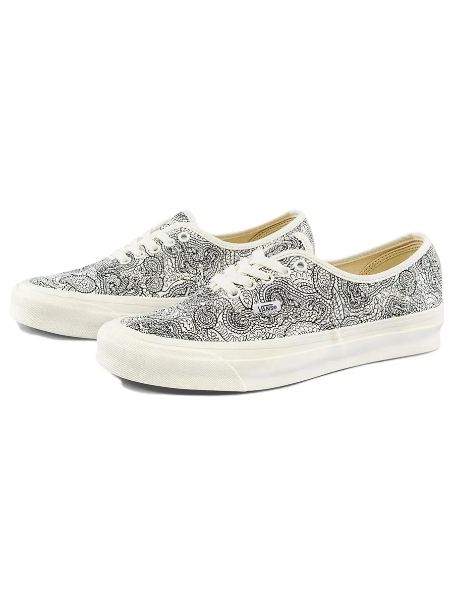 Кеды Vans OG Authentic LX 'Dragon' — изображение 2 из 5, бежевый