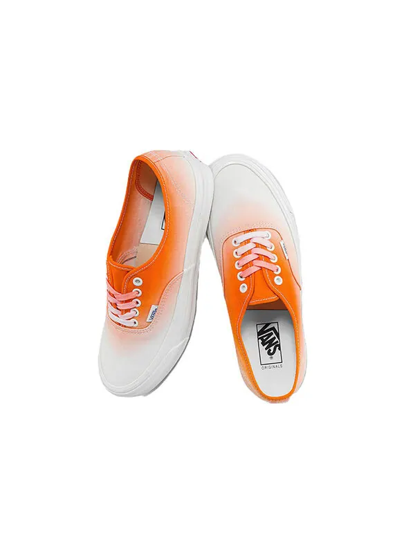Кроссовки og authentic lx 'dip dye - orange white' Vans — изображение 4 из 4, белый/оранжевый