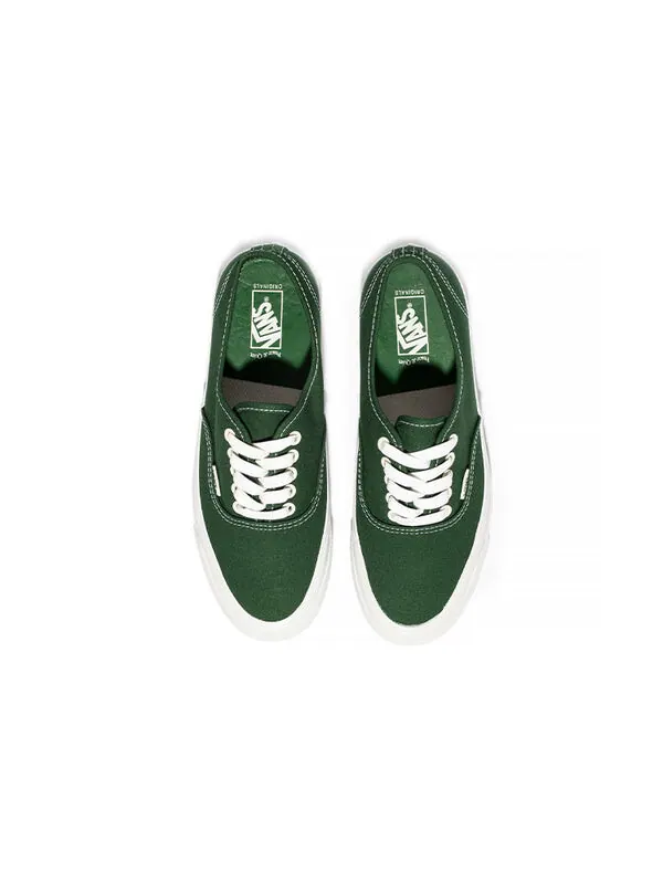 Кроссовки museum of peace & quiet x authentic 'green' Vans — изображение 3 из 4, зеленый/белый