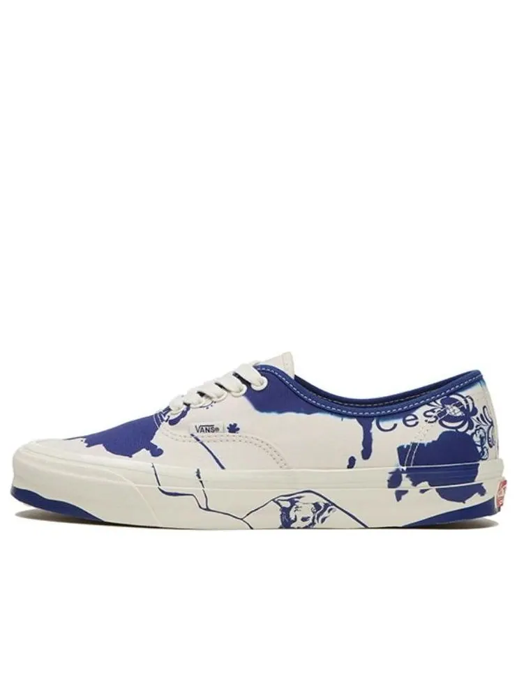 Кеды Vans TTSWTRS x OG Authentic LX 'Ceramic' — изображение 1 из 5, синий