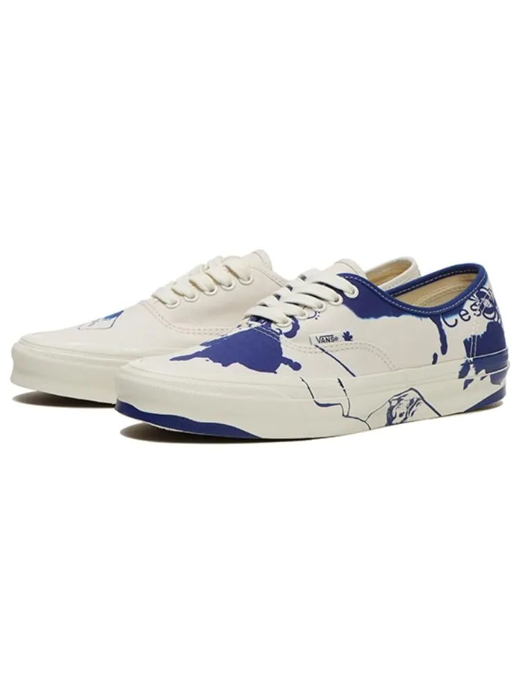 Кеды Vans TTSWTRS x OG Authentic LX 'Ceramic' — изображение 3 из 5, синий