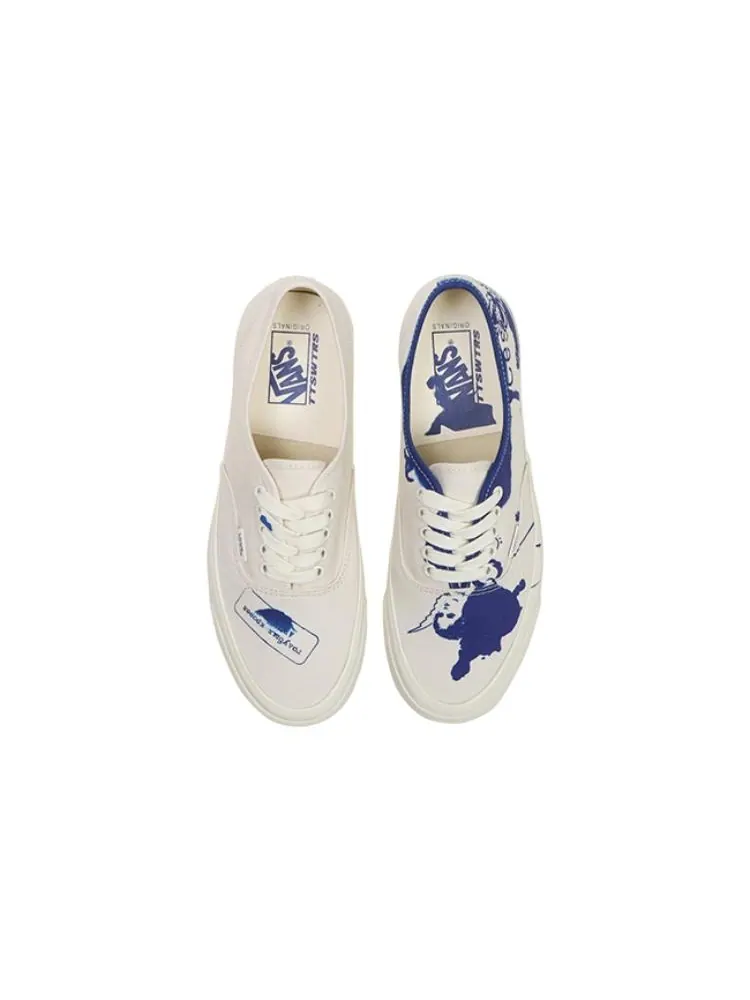Кеды Vans TTSWTRS x OG Authentic LX 'Ceramic' — изображение 4 из 5, синий
