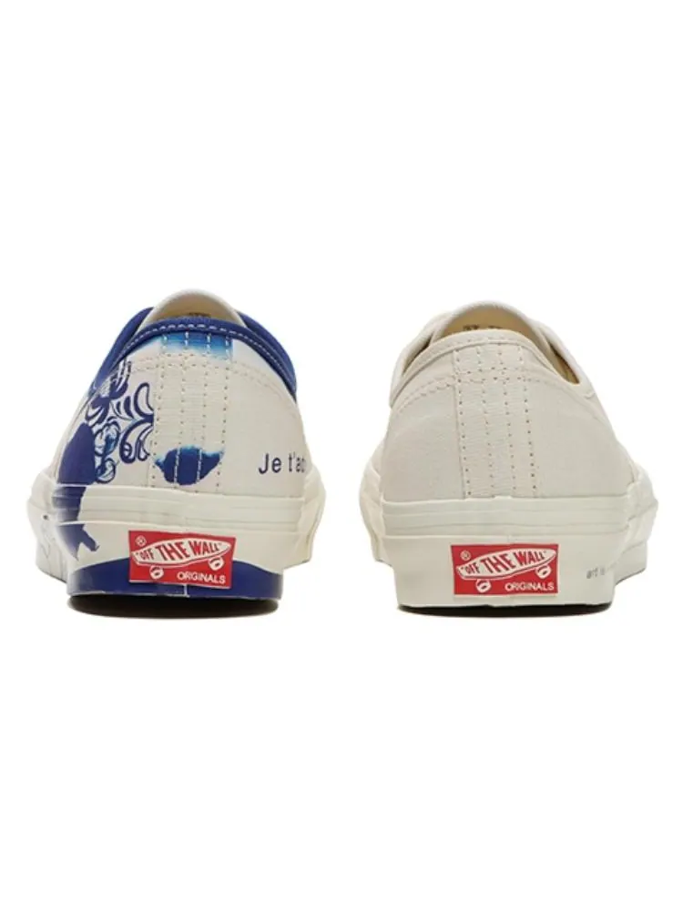 Кеды Vans TTSWTRS x OG Authentic LX 'Ceramic' — изображение 5 из 5, синий