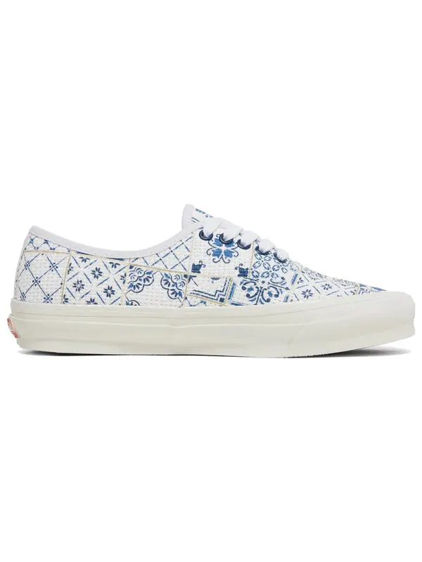 Кроссовки kith x og authentic lx 'azulejo tile' Vans — изображение 2 из 4, белый/синий