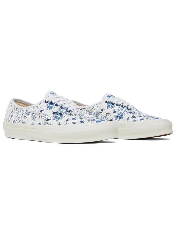 Кроссовки kith x og authentic lx 'azulejo tile' Vans — изображение 3 из 4, белый/синий