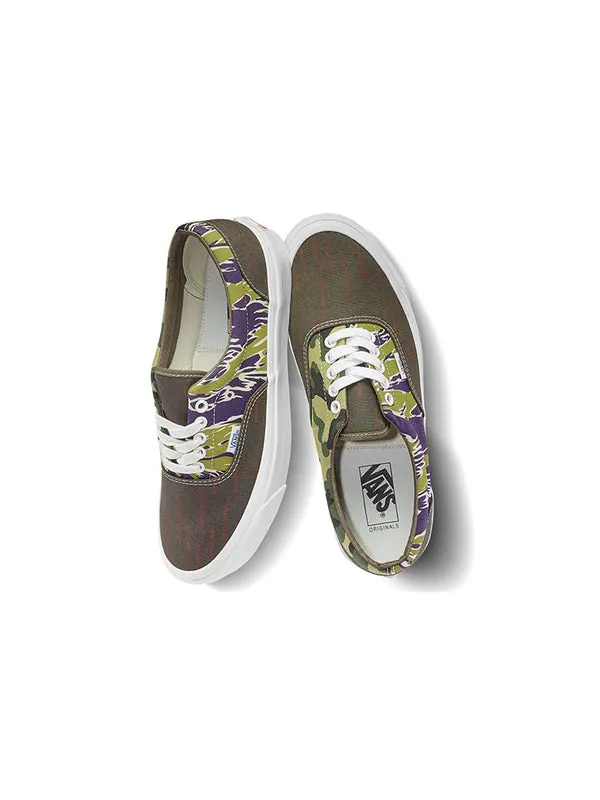 Кроссовки og era lx 'mixed camo' Vans — изображение 4 из 4, фиолетовый/черный/серый