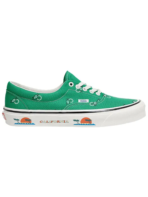 Кроссовки og era lx 'paisley - fern green' Vans — изображение 2 из 4, зеленый