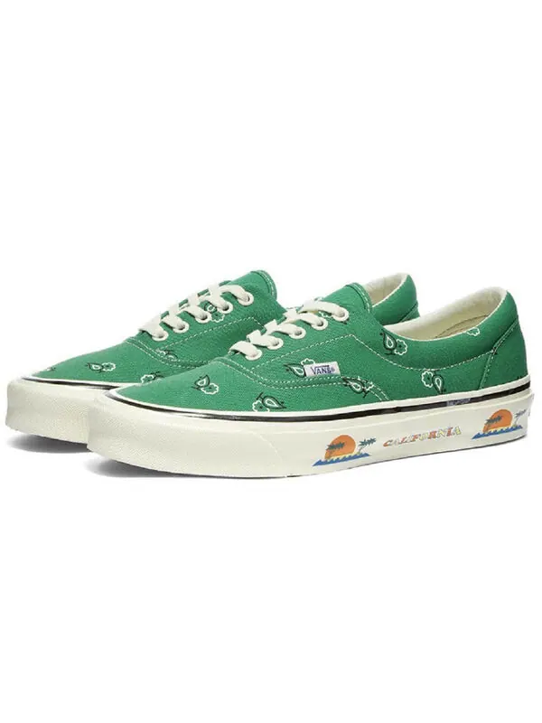 Кроссовки og era lx 'paisley - fern green' Vans — изображение 3 из 4, зеленый