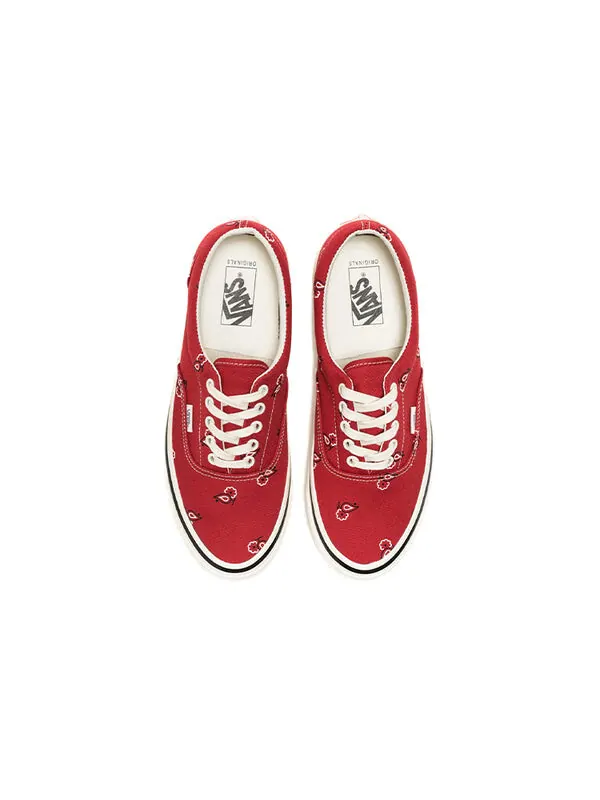 Кроссовки og era lx 'paisley - pompeian red' Vans — изображение 3 из 4, красный