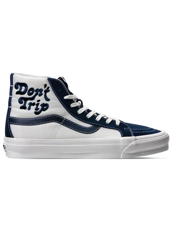 Кроссовки free & easy x og sk8-hi lx 'don't trip - dress blues' Vans — изображение 2 из 4, синий