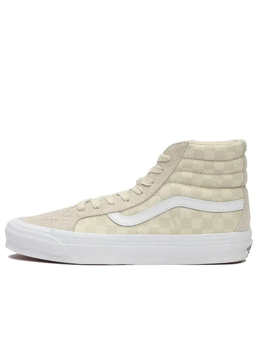 Кроссовки Vans Vault UA OG Sk8-Hi LX 'Beige White' — изображение 1 из 3, бежевый