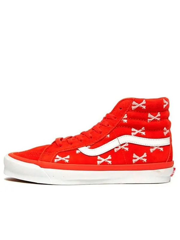 Кроссовки wtaps x og sk8-hi lx 'orange white' Vans — изображение 1 из 4, оранжевый/белый