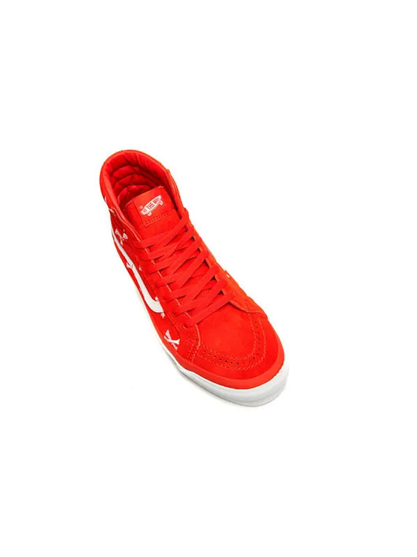 Кроссовки wtaps x og sk8-hi lx 'orange white' Vans — изображение 3 из 4, оранжевый/белый