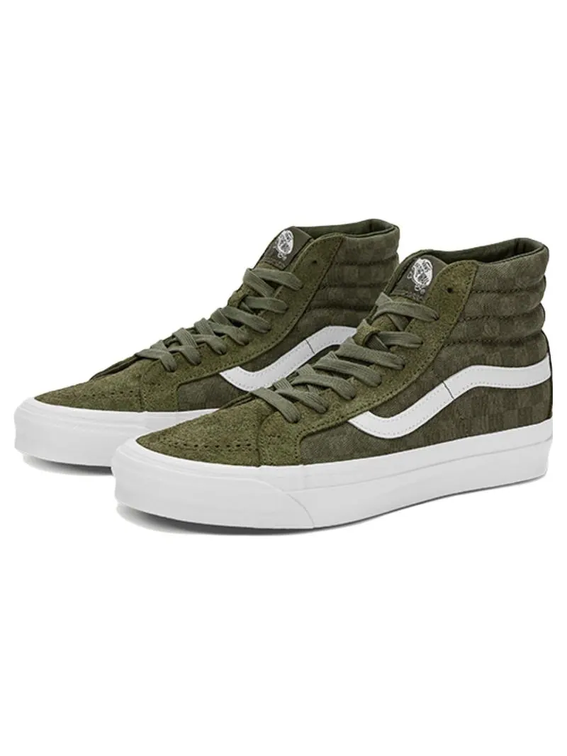 Кеды Vans SK8-HI DARK GREEN — изображение 2 из 4, темный зеленый