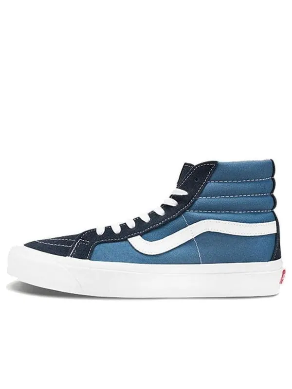 Кроссовки og sk8-hi lx 'navy' Vans — изображение 1 из 4, синий