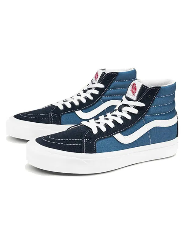 Кроссовки og sk8-hi lx 'navy' Vans — изображение 3 из 4, синий