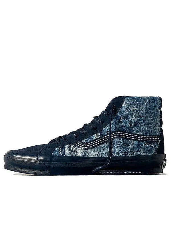 Кроссовки fdmtl x og sk8-hi lx 'distressed indigo' Vans — изображение 1 из 4, синий