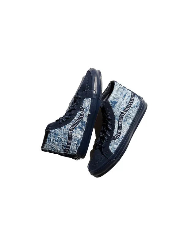 Кроссовки fdmtl x og sk8-hi lx 'distressed indigo' Vans — изображение 4 из 4, синий