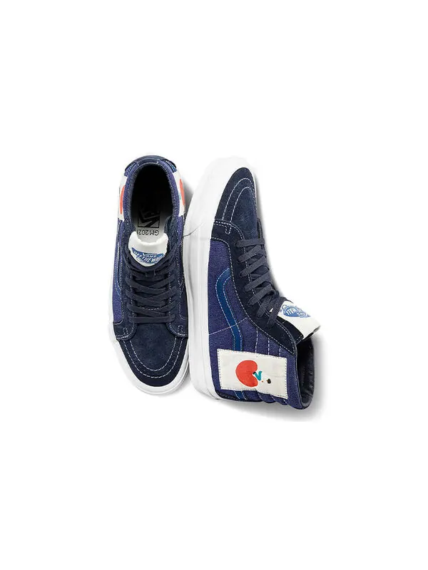 Кроссовки geoff mcfetridge x vault og sk8-hi lx 'freetime' Vans — изображение 4 из 4, синий