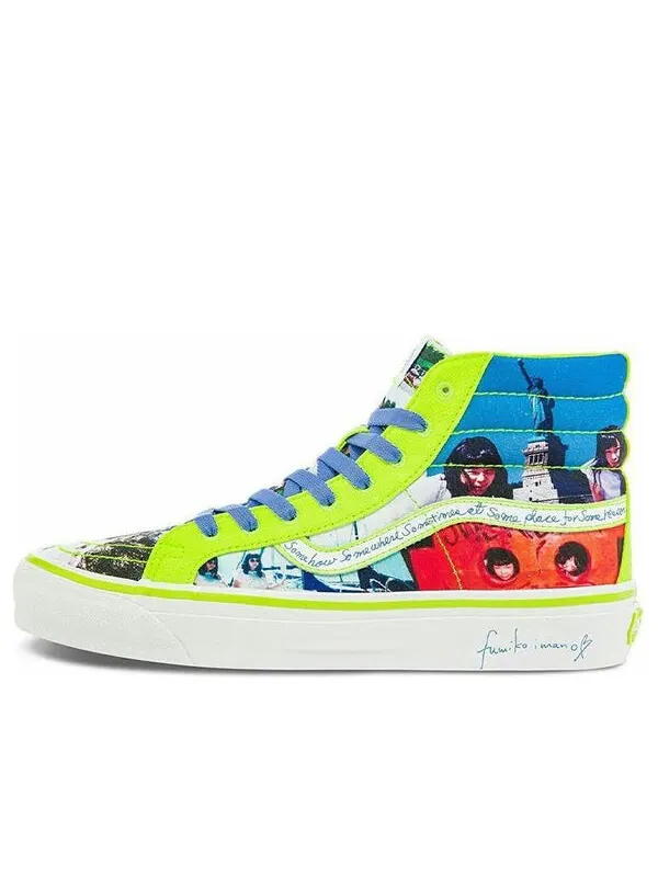 Кроссовки sarah andelman x sk8-hi 'fumiko' Vans — изображение 1 из 4, желтый/белый