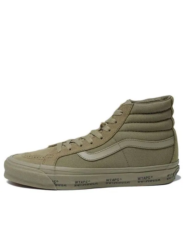 Кроссовки wtaps x og sk8-hi lx army green Vans — изображение 1 из 4, зеленый