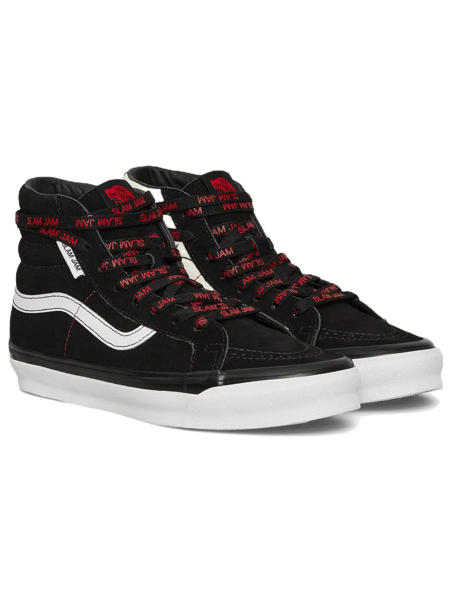 Кеды Vans SK8-Hi OG LX x Slam Jam 'Black White' — изображение 3 из 5, черный
