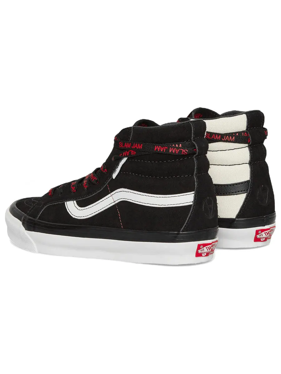 Кеды Vans SK8-Hi OG LX x Slam Jam 'Black White' — изображение 4 из 5, черный