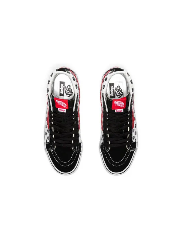 Кроссовки bodega x sk8-hi lx 'dice' Vans — изображение 3 из 4, черный