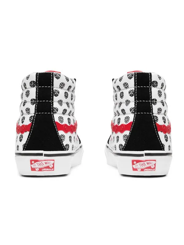Кроссовки bodega x sk8-hi lx 'dice' Vans — изображение 4 из 4, черный