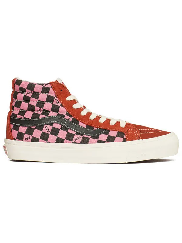 Кроссовки sk8-hi lx 'bossa nova' Vans — изображение 2 из 4, красный