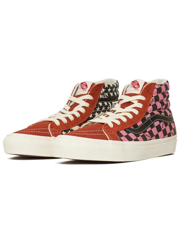 Кроссовки sk8-hi lx 'bossa nova' Vans — изображение 3 из 4, красный