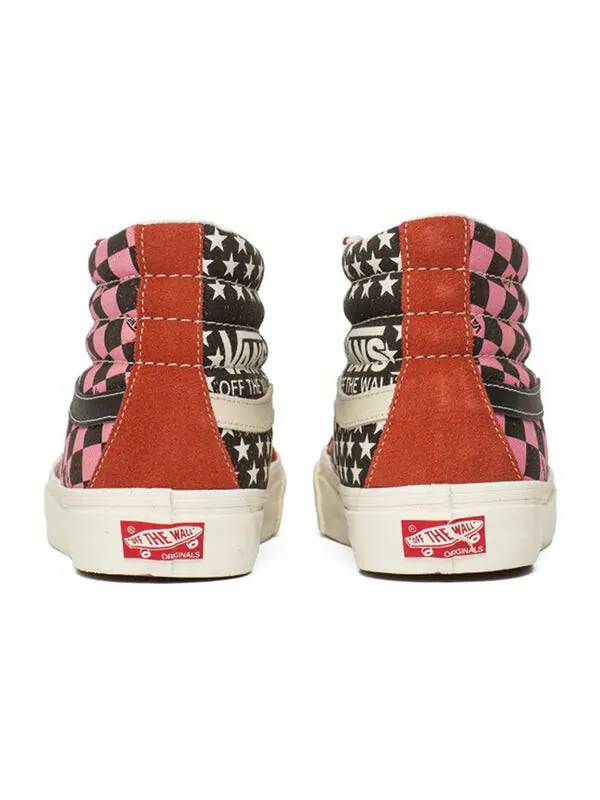 Кроссовки sk8-hi lx 'bossa nova' Vans — изображение 4 из 4, красный