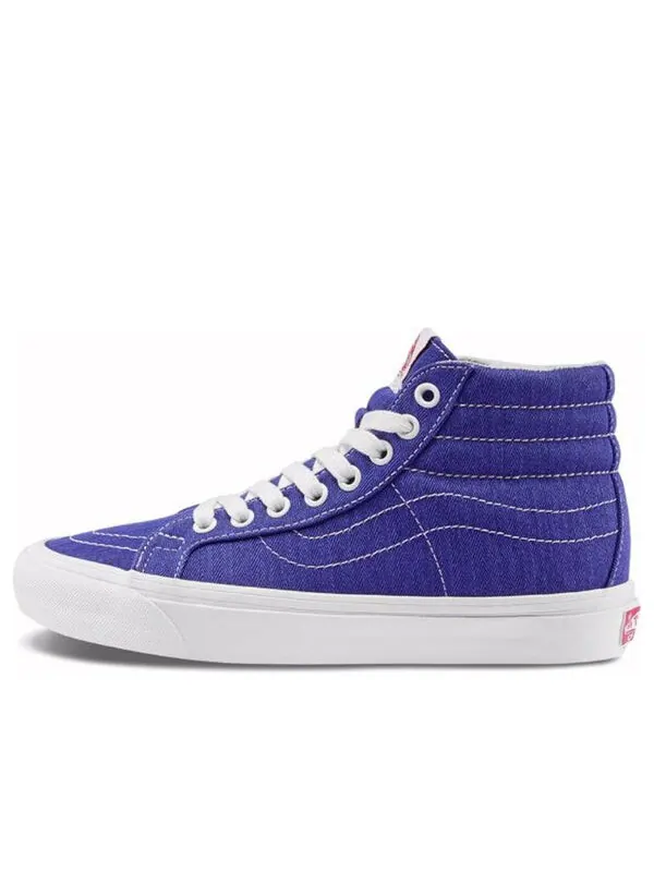 Кроссовки og sk8-hi lx denim blue Vans — изображение 1 из 4, синий