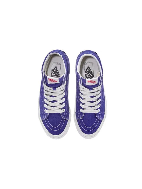 Кроссовки og sk8-hi lx denim blue Vans — изображение 3 из 4, синий