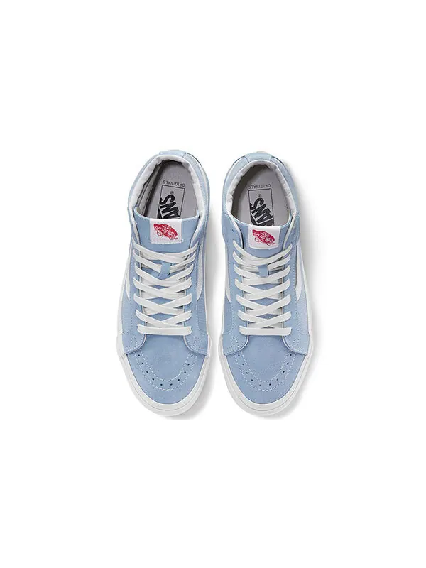Кроссовки og sk8-hi lx 'suede/cnvs' Vans — изображение 3 из 4, синий