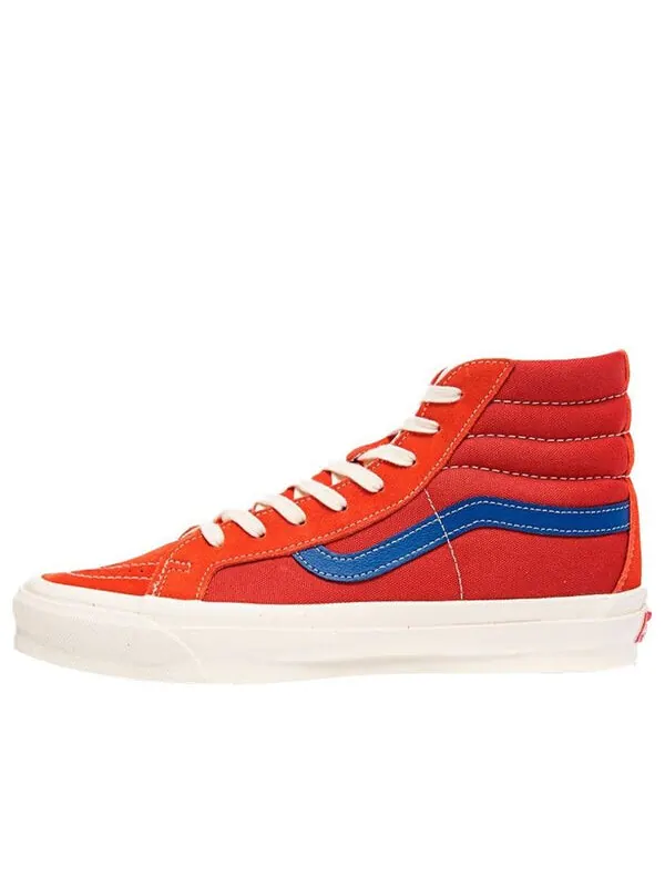 Кроссовки og sk8-hi lx 'pompeian red' Vans — изображение 1 из 4, красный