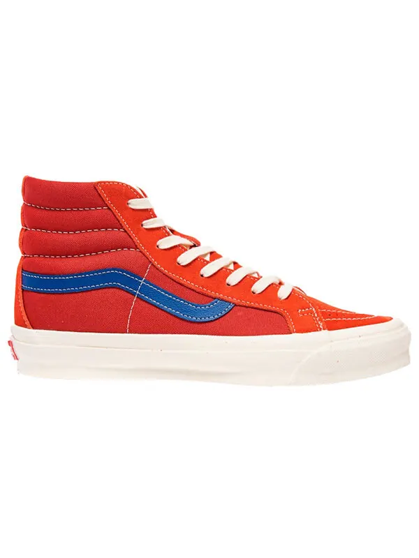 Кроссовки og sk8-hi lx 'pompeian red' Vans — изображение 2 из 4, красный