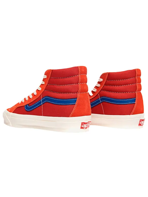 Кроссовки og sk8-hi lx 'pompeian red' Vans — изображение 3 из 4, красный
