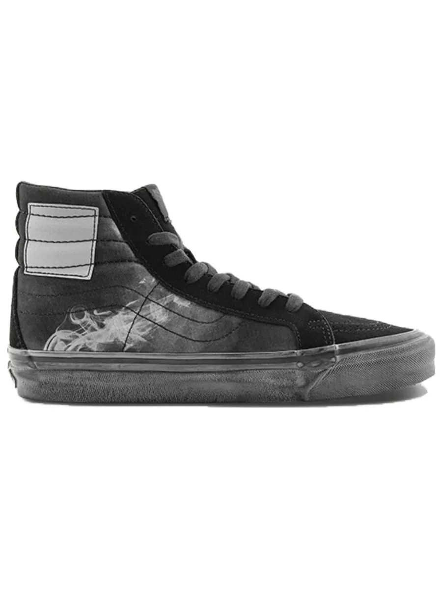 Кроссовки Vans Sk8-Hi LX Smoke and Mirrors x Concepts 'Black Smoke' — изображение 2 из 6, черный