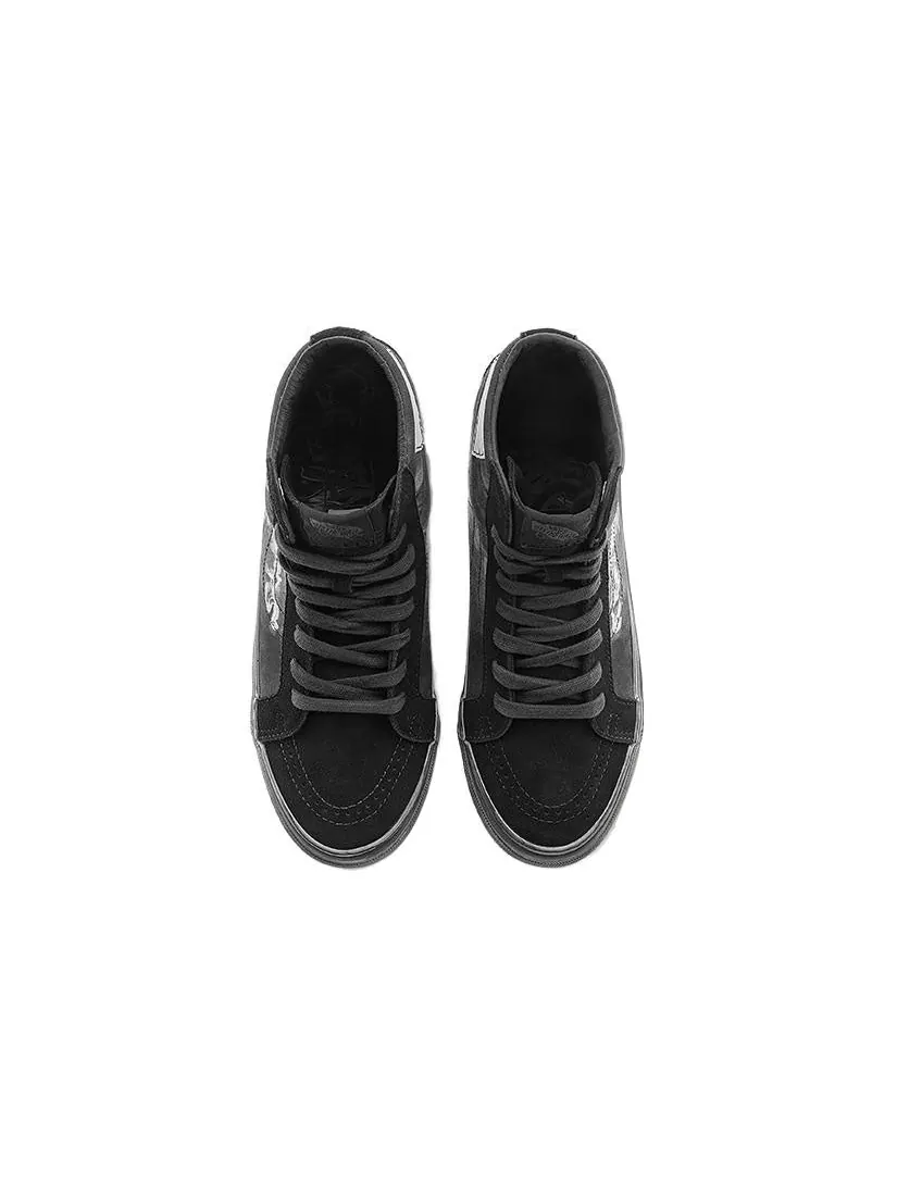 Кроссовки Vans Sk8-Hi LX Smoke and Mirrors x Concepts 'Black Smoke' — изображение 4 из 6, черный