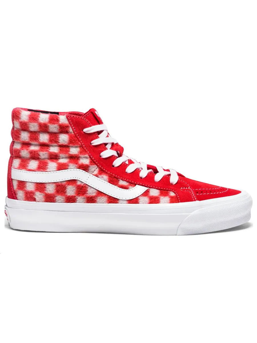 Кеды Vans SK8-HI Vault OG LX x CONCEPTS 'Red White' — изображение 2 из 6, белый