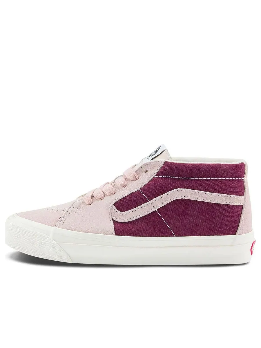 Кроссовки Vans Vault OG SK8-Mid 'Pink Red' — изображение 1 из 6, розовый