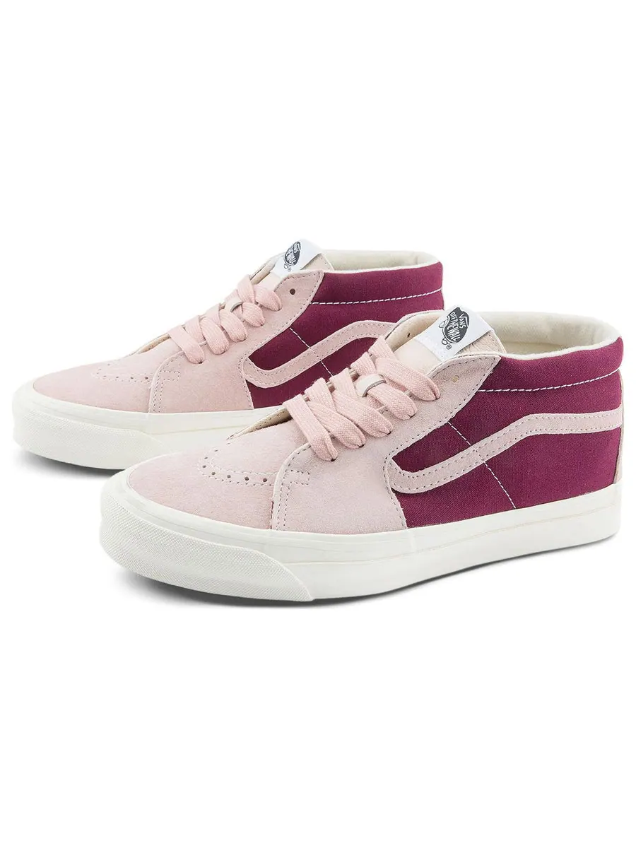 Кроссовки Vans Vault OG SK8-Mid 'Pink Red' — изображение 3 из 6, розовый