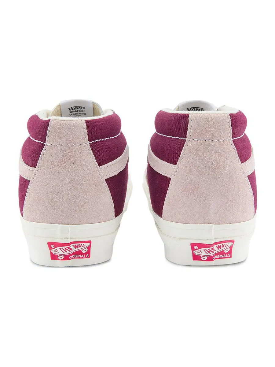 Кроссовки Vans Vault OG SK8-Mid 'Pink Red' — изображение 6 из 6, розовый