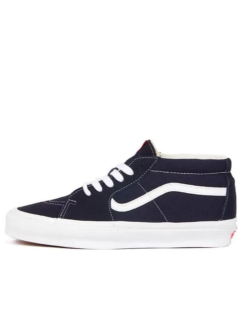 Кеды Vans Vaults Sk8-Mid OG LX 'Blue White' — изображение 1 из 5, синий