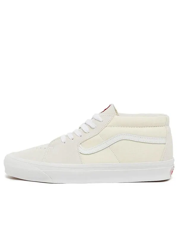 Кроссовки og sk8-mid lx 'ivory' Vans — изображение 1 из 4, кремовый/белый
